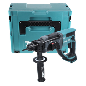 Makita DHR 202 ZJ Akku Kombihammer 18 V 2,0 J SDS Plus + Makpac - ohne Akku, ohne Ladegerät