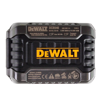 Cargador DeWalt DCB118T3XR FLEXVOLT + 3 Baterías DCB546 6.0 Ah