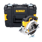 Sega circolare a batteria DeWalt DCS 391 NT 18 V 165 mm + TSTAK - senza batteria, senza caricabatterie