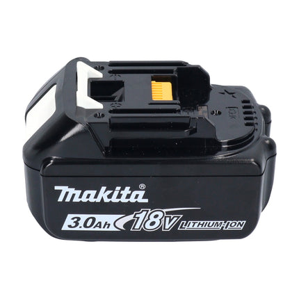 Makita DKP 180 F1J cordless planer 18 V 82 mm + 1x rechargeable battery 3.0 Ah + Makpac - without charger