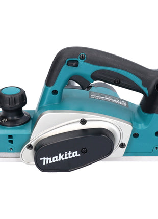 Pialla a batteria Makita DKP 180 RFJ 18 V 82 mm + 2x batteria ricaricabile 3,0 Ah + caricabatterie + Makpac