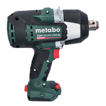 Metabo SSW 18 LTX 1750 BL llave de impacto sin cable 18 V 1750 Nm 3/4" sin escobillas ( 602402840 ) + metaBOX - sin batería, sin cargador
