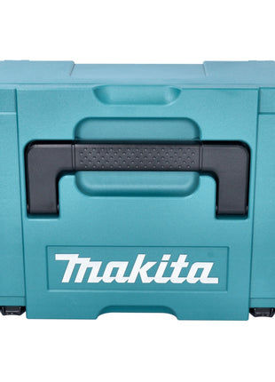 Makita HP 488 DWYJ 18 V Perceuse-visseuse à percussion sans fil 42 Nm série G + 2x Batteries 1,5 Ah + Chargeur + Coffret Makpac