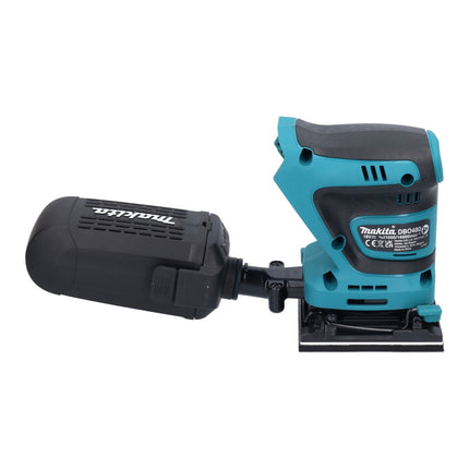 Makita DBO 480 RM1 Ponceuse vibrante sans fil 18 V 112 x 102 mm + 1x batterie 4,0 Ah + chargeur