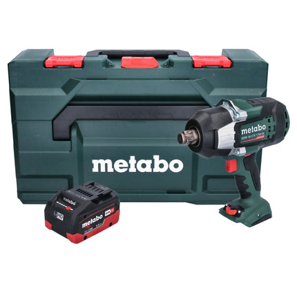 Metabo SSW 18 LTX 1750 BL cordless impact wrench 18 V 1750 Nm 3/4" brushless + 1x rechargeable battery 5.5 Ah + metaBOX - without charger