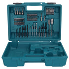 Makita Mallette de transport pour foret - 74 pièces pour perceuse-visseuse sans fil 18 V DDF et perceuse-visseuse à percussion DHP