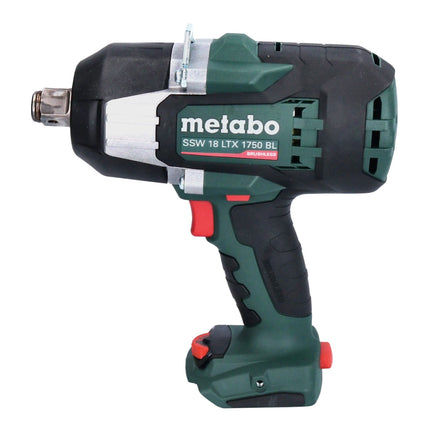 Metabo SSW 18 LTX 1750 BL cordless impact wrench 18 V 1750 Nm 3/4" brushless + 1x rechargeable battery 10.0 Ah + charger + metaBOX
