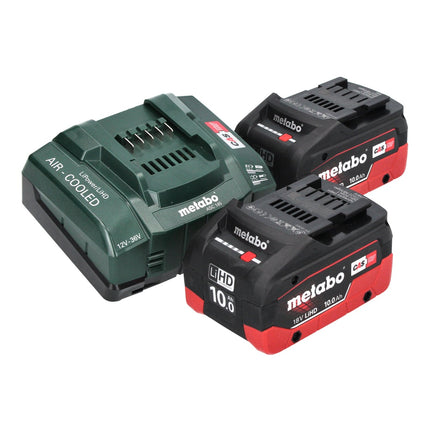Metabo SSW 18 LTX 1750 BL cordless impact wrench 18 V 1750 Nm 3/4" brushless + 2x rechargeable battery 10.0 Ah + charger + metaBOX