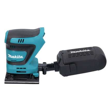 Makita DBO 481 RG1 Lijadora orbital sin cable 18 V 112 x 102 mm + 1x batería recargable 6,0 Ah + cargador