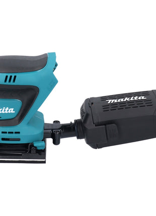 Makita DBO 481 ZJ akumulatorowa szlifierka oscylacyjna 18 V 112 x 102 mm + Makpac - bez akumulatora, bez ładowarki