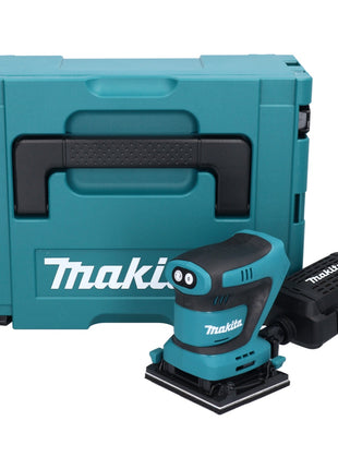 Makita DBO 480 ZJ akumulatorowa szlifierka oscylacyjna 18 V 112 x 102 mm + Makpac - bez akumulatora, bez ładowarki