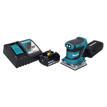 Lijadora vibratoria Makita DBO482RG1 sin cable 112x102mm 18V + 1x Batería 6.0Ah + Cargador