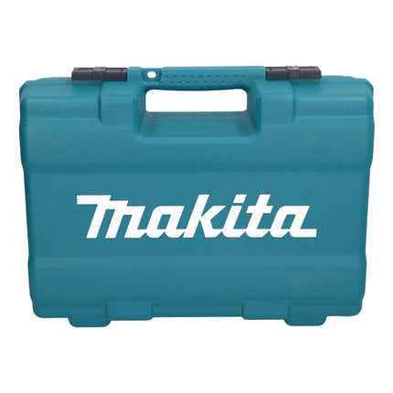 Makita DHP 484 RG1X1W perceuse-visseuse à percussion sans fil 18 V 54 Nm brushless blanc + 1x Batterie 6,0 Ah + Chargeur + set d'accessoires - 74 pièces + Mallette