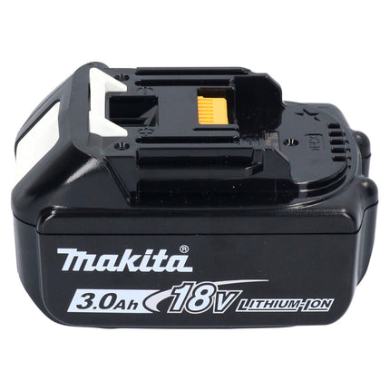 Makita DDF 485 F1X1 taladro atornillador inalámbrico 18 V 50 Nm sin escobillas + 1x batería 3,0 Ah + juego de accesorios 74 piezas + maletín - sin cargador