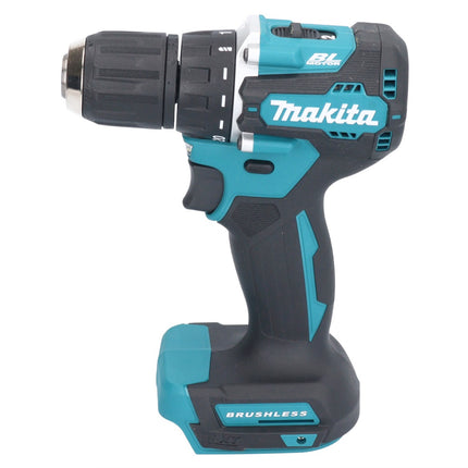 Makita DDF 487 RTX1 taladro atornillador inalámbrico 18 V 40 Nm sin escobillas + 2 baterías 5,0 Ah + cargador + set de accesorios 74 piezas + maletín