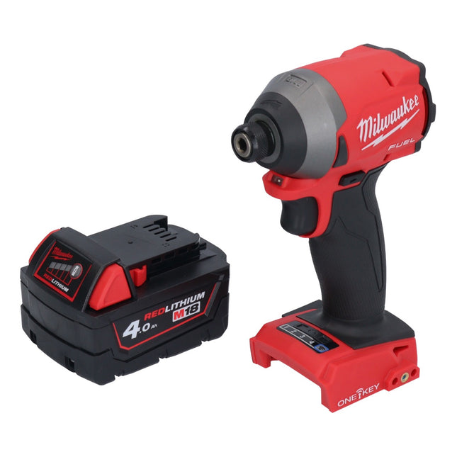 Milwaukee M18 ONEID2-401 Cordless Impact Driver 226Nm 18V 1/4" Brushless + 1x Battery 4.0Ah - without charger