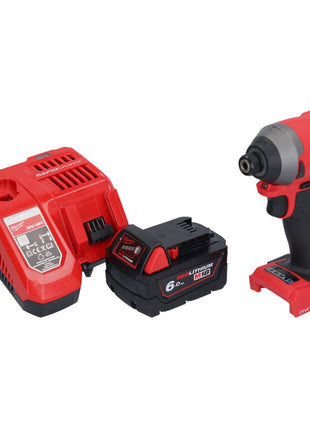 Milwaukee M18 ONEID2-601 llave de impacto inalámbrica 18 V 226 Nm 1/4" sin escobillas + 1x batería 6,0 Ah + cargador