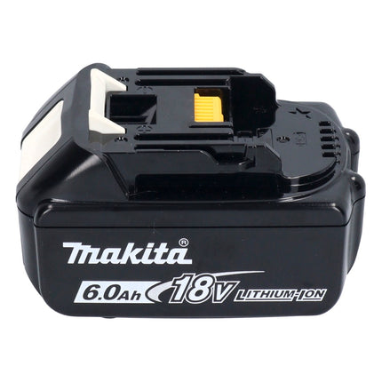 Aspiratore a batteria Makita DVC 750 LG1 LXT 18 V 67 mbar 7,5 l senza spazzole + 1x batteria ricaricabile 6,0 Ah - senza caricabatterie