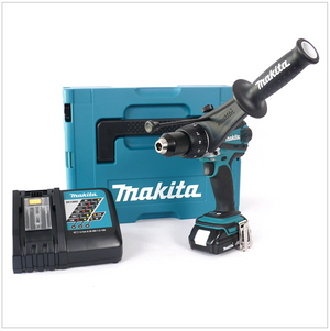 Makita DHP 458 Y1J-D Akku Schlagbohrschrauber 18V 91Nm im Makpac + 1x 1,5Ah Akku + Ladegerät