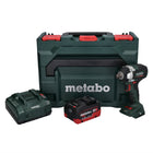 Metabo SSW 18 LT 300 BL cordless impact wrench 18 V 300 Nm brushless + 1x rechargeable battery 8.0 Ah + charger + metaBOX
