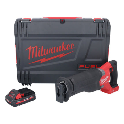 Milwaukee M18 ONEFSZ-301X Akku Recipro Säbelsäge 18 V Brushless + 1x Akku 3,0 Ah + HD Box - ohne Ladegerät