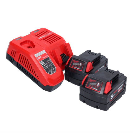Milwaukee M18 FCHS35-502 Akumulatorowa pilarka łańcuchowa 18 V 35 cm 12,4 m/s + 2x akumulator 5,0 Ah + ładowarka