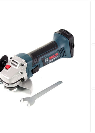 Bosch GWS 18 V-Li Professional 115 mm Akku Winkelschleifer Solo - ohne Akku, ohne Ladegerät ( 060193A300 ) - Toolbrothers