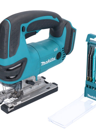 Makita DJV 180 Z cordless jigsaw 18 V + 5-piece jigsaw blade set - without battery, without charger