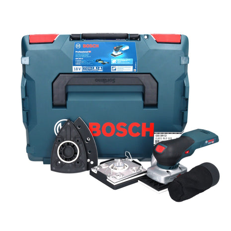 Bosch GSS 18V-13 Levigatrice orbitale a batteria 18 V ( 06019L0101 ) + L-BOXX - senza batteria, senza caricabatterie