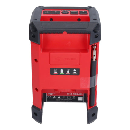 Milwaukee M12 RCDAB+-301 radio de batería DAB+ 12 V + 1x batería 3.0 Ah - sin cargador