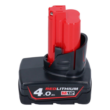 Milwaukee M12 RCDAB+-401 Cordless Radio charger DAB+ 12V + 1x Battery 4.0Ah - without charger