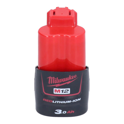 Milwaukee M12 FIR38LR-301 Carraca sin cable larga 12 V 75 Nm 3/8" + 1x batería recargable 3.0 Ah - sin cargador