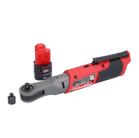 Milwaukee M12 FIR38-301 Cordless ratchet 12 V 75 Nm 3/8" 1/4" + 1x rechargeable battery 3.0 Ah - without charger