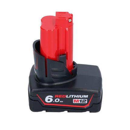 Milwaukee M12 FIR38-601 cricchetto a batteria 12 V 75 Nm 3/8" 1/4" + 1x batteria ricaricabile 6,0 Ah - senza caricabatterie