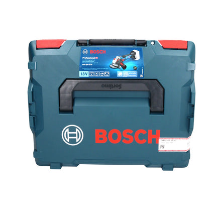 Bosch GWS 18V-10 SC Meuleuse angulaire sans fil 18 V 125 mm Brushless + 1x batterie ProCORE 8,0 Ah + chargeur + L-Boxx