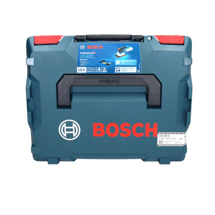 Bosch GSS 18V-13 cordless orbital sander 18 V + 2x rechargeable battery 2.0 Ah + charger + L-BOXX