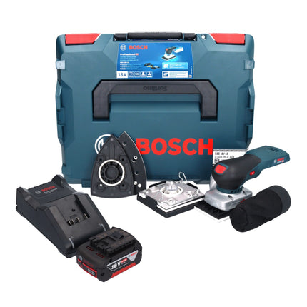Lijadora orbital sin cable Bosch GSS 18V-13 18 V + 1x acumulador 5,0 Ah + cargador + L-BOXX