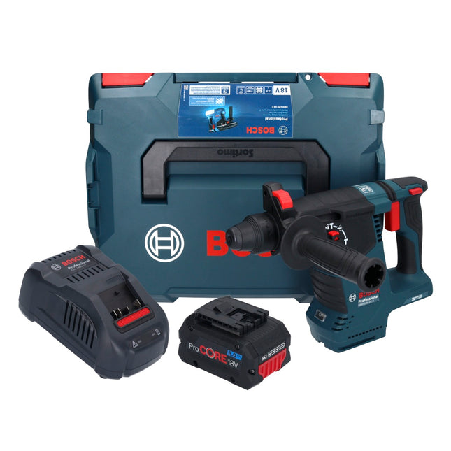 Bosch GBH 18V-24 C Professional cordless rotary hammer 18 V 2.4 J Brushless SDS plus + 1x ProCORE rechargeable battery 8.0 Ah + charger + L-BOXX