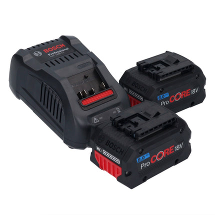 Martillo perforador profesional sin cable Bosch GBH 18V-24 C 18 V 2,4 J sin escobillas SDS plus + 2 acumuladores ProCORE 8,0 Ah + cargador + L-BOXX