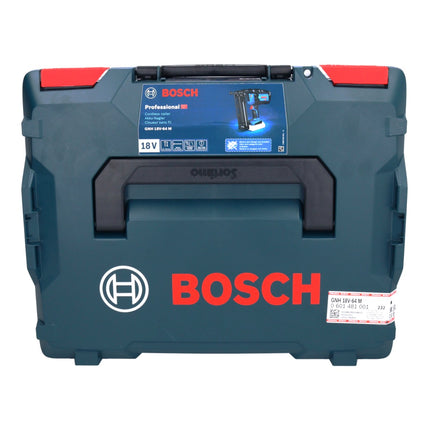 Bosch GNH 18V-64 M Professional cordless nailer 18 V 64 mm + 2x ProCORE rechargeable battery 8.0 Ah + charger + L-BOXX