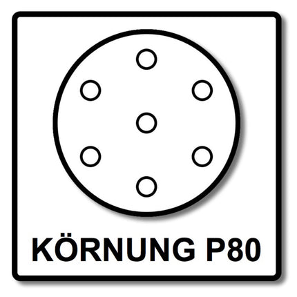 Bosch Best for Wood and Painting C470 Schleifscheiben Set 225 mm P 80 25 Stk. ( 2608621028 ) - Toolbrothers