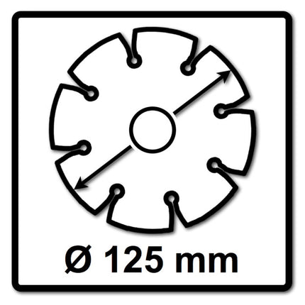 Bosch Standard per disco diamantato universale 125 x 22,23 mm 10 pezzi ( 2608615060 ) per calcestruzzo, acciaio-calcestruzzo, mattoni, calce e arenaria