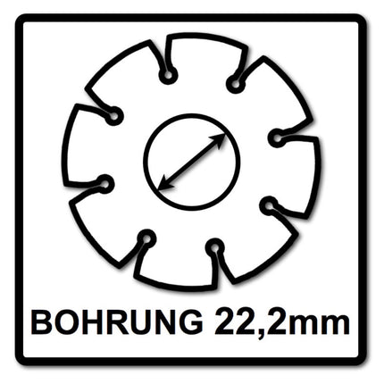 Bosch Standard per disco diamantato universale 125 x 22,23 mm 10 pezzi ( 2608615060 ) per calcestruzzo, acciaio-calcestruzzo, mattoni, calce e arenaria