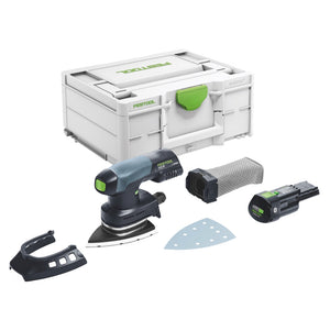 Festool DTSC 400-Basic Akku Deltaschleifer 18 V 100 x 150 mm Brushless + 1x Akku 3,0 Ah + Systainer - ohne Ladegerät