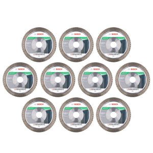 Bosch Diamant Trennscheibe Set 10x Best for Hard Ceramic 125 mm x 22,23 ( 10x 2608615077 )