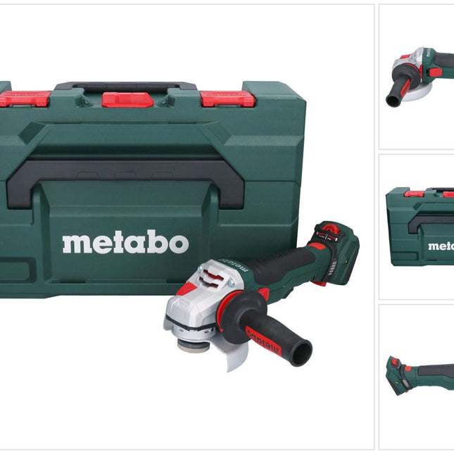 Metabo WVB 18 LTX BL 15-125 Quick Meuleuse d'angle sans fil 18 V 125 mm ( 601731840 ) Brushless + metaBOX - sans batterie, sans chargeur