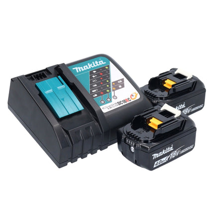 Makita DMR 108 RM batería radio 10,8 V - 18 V Bluetooth IP64 + 2x baterías 4,0 Ah + cargador