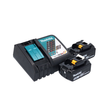 Makita DMR 108 RT batería radio 10,8 V - 18 V Bluetooth IP64 + 2x baterías 5,0 Ah + cargador