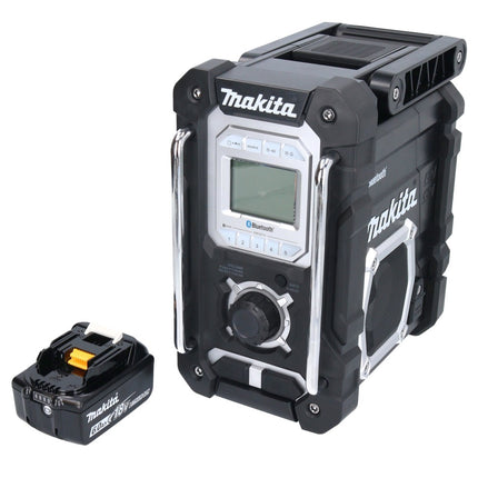Makita DMR 108 G1 radio batería 10,8 V - 18 V Bluetooth IP64 + 1x batería 6,0 Ah - sin cargador