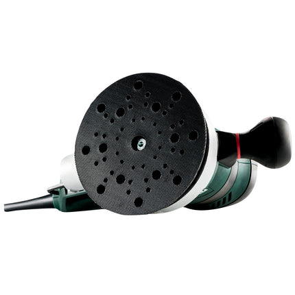 Metabo SXE 450 TurboTec Exzenterschleifer 350 Watt 150 mm ( 600129000 ) + 2x Toolbrothers SPIDER Schleifnetz-Set 80x Schleifnetze 150 mm Klett je 20x P80 / P120 / P180 / 240 - Toolbrothers